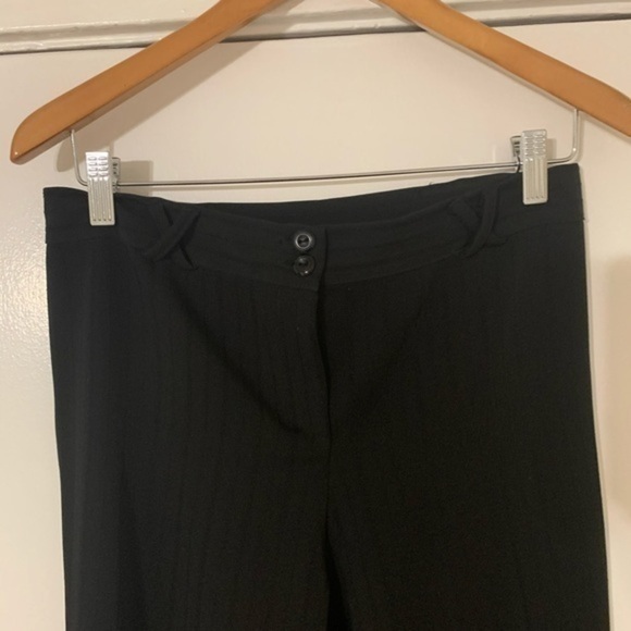 Sarah Candy Black Dress Pants Stretch Size Medium - Picture 3 of 9